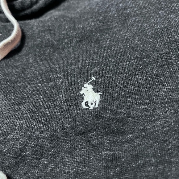 Polo by Ralph Lauren Gray Zip Up Hoodie Sz L Men - Picture 3 of 6